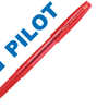 STYLO-BILLE PILOT SUPER GRIP G CAP POINTE EXTRA LARGE COLORIS ROUGE