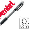 PORTE-MINE PENTEL FIESTA AX127 RECHARGEABLE 0.7MM BASE ANTIDÉRAPANTE CONTIENT 2 MINES HB