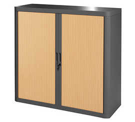 armoire-paperflow-easyoffice-2-tablettes-charge-75kg-structure-anthra-rideaux-104x110x41-5cm-coloris-anthracite-h-tre