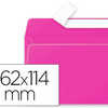 ENVELOPPE CLAIREFONTAINE POLLE N C6 114X162MM 120G COLORIS ROSE FUCHSIA PAQUET 20 UNITAS