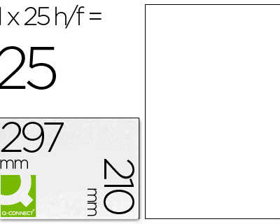 atiquette-adhasive-q-connect-t-ransparente-mat-jet-d-encre-laser-210x297mm-bo-te-25-unitas