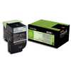 Lexmark 80C20K0 Toner BK Prg Ret.