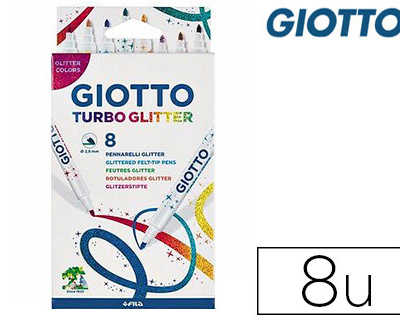 feutre-coloriage-giotto-turbo-glitter-capuchon-ventila-pointe-moyenne-encre-pailletae-base-eau-coloris-assortis-atui-8u