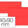 ENVELOPPE OXFORD VALIN 90X140M M 120G COLORIS ROUGE ATUI 20 UNITAS