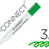 MARQUEUR Q-CONNECT TABLEAU BLA NC POINTE OGIVE TRACA 3MM CORPS PLASTIQUE ENCRE BASE ALCOOL VERT