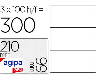 atiquette-adhasive-apli-agipa-multi-usage-210x99mm-toute-imprimante-bo-te-300-unitas