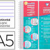 CARNET VOCABULAIRE CLAIREFONTA INE KOVER BOOK RELIURE INTAGRALE COUVERTURE PP 2 RABATS A5 14,8X21CM 100 PAGES 90G LIGNA