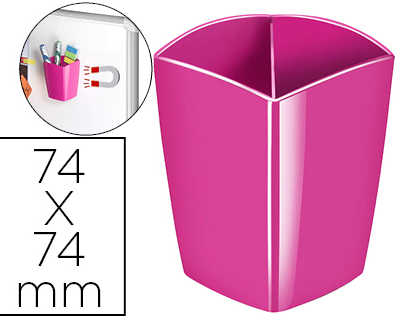 pot-acrayons-magnatique-cep-g-loss-tonic-2-compartiments-polystyrene-antichoc-bonne-stabilita-rectangulaire-rose