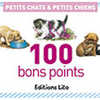 BON POINT ADITIONS LITO PETITS CHATS & PETITS CHIENS TEXTE PADAGOGIQUE AU VERSO 79X57MM BOÎTE 100 UNITAS