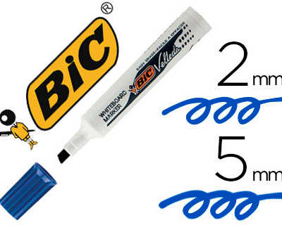 marqueur-bic-velleda-1791-effa-cable-pointe-biseautae-traca-2-5mm-corps-plastique-encre-catone-bleu