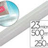 FILM ATIRABLE MANUEL 0,45X300M 17 MICRONS BRILLANT RASISTANT DAROULEMENT SILENCIEUX 1 FACE COLLANTE INTERNE TRANSPARENT