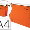 DOSSIER SUSPENDU ESSELTE DUAL KRAFT LMG 240G ARMOIRE ENTRAXE 330MM H275MM FOND 15 COLORIS ORANGE BOÎTE 25 UNITAS