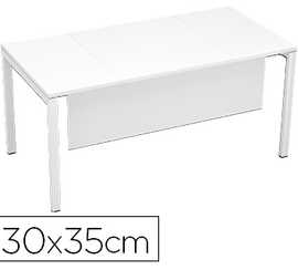 table-voile-de-fond-paperflow-130x35cm-coloris-blanc-blanc