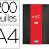 PROTEGE-DOCUMENTS ELBA LE LUTI N CLASSIQUE PVC SOUPLE ANTI-TRANSFERT ENCRE 100 POCHETTES 120 VUES COLORIS NOIR