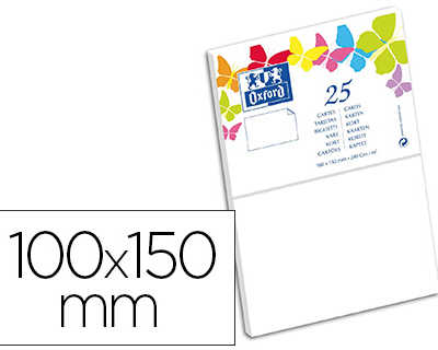 carte-oxford-valin-100x150mm-2-40g-coloris-blanc-atui-25-unitas