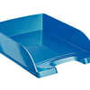 CORBEILLE ACOURRIER LEITZ WOW POLYPROPYLENE LISSE BRILLANT PAROIS HAUTES CAPACITA 600F A4 255X70X357MM COLORIS BLEU