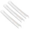 RELIURE MATALLIQUE FELLOWES RE LIEUR PAS 3:1 34 BOUCLES A4 9/16 IN DIAMETRE 14.3MM COLORIS BLANC BOÎTE 100 UNITAS