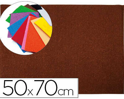 plaque-mousse-liderpapel-texture-serviette-50x70cm-60g-m2-paisseur-2mm-unicolore-marron