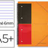 CAHIER-CHEMISE OXFORD MEETING BOOK OPTIK PAPER COUVERTURE PP A5+ 17,8X22,5CM 160 PAGES LIGNA FERMETURE ALASTIQUE