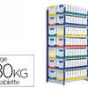 ATAGERE PAPERFLOW RANG'ACO LOT 2 TABLETTES SUPPLAMENTAIRES 70CM