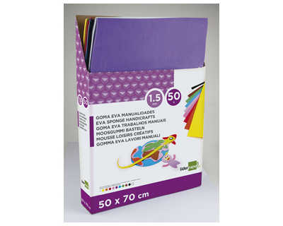 pr-sentoir-de-50-plaques-mousse-liderpapel-60g-m2-paisseur-1-5mm-500x700mm-10-coloris-assortis