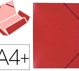 chemise-coutal-sans-rabats-ala-stique-a4-24x32cm-carte-lustrae-5-10e-atiquette-dos-15mm-coloris-rouge