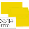 ENVELOPPE OXFORD C6 114X162MM 120G GOMMAE COLORIS JAUNE SOLEIL ATUI 20 UNITAS