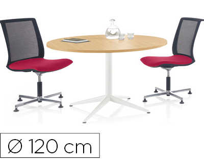 table-de-raunion-eol-individue-lle-ronde-diametre-120-cm-apaisseur-25mm-coloris-ch-ne-clair