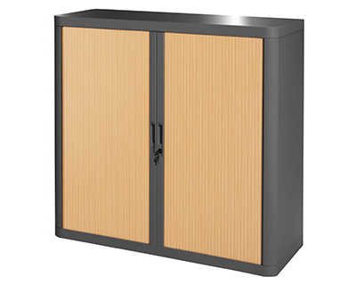 armoire-paperflow-easyoffice-2-tablettes-charge-75kg-structure-anthra-rideaux-104x110x41-5cm-coloris-anthracite-h-tre