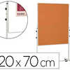 TABLEAU DUO BI-OFFICE MOBILE L IEGE/LAQUA BLANC 120X70CM