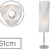 LAMPE MAULPEARL DE TABLE CORDON 1,80M CLASSE A 8W PIED ET COLONNE EN METAL HAUTEUR 610MM