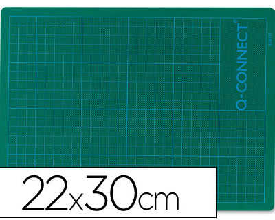 plaque-coupe-q-connect-pvc-apa-isseur-3mm-220x300mm-a4-coloris-vert