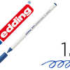 MARQUEUR EDDING E611 SPACIAL K IDS POINTE FINE OGIVE 1MM RASISTANTE FAIBLE ODEUR CORPS PLASTIQUE ENCRE CAP-OFF BLEU