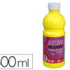 PEINTURE ACRYLIQUE LEFRANC BOU RGEOIS GLOSSY FLUIDE BRILLANTE INDALABILE MULTI-SUPPORTS JAUNE PRIMAIRE FLACON 500ML