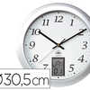 HORLOGE UNILUX INSTINCT RAGLAG E AUTOMATIQUE CHANGEMENT HEURE DATEUR NUMARIQUE INTAGRA DIAMETRE 30.5CM GRIS