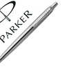 STYLO PARKER JOTTER ENCRE GEL NOIR ACIER CT POINTE MOYENNE 0.7MM COFFRET CADEAU