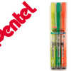 SURLIGNEUR PENTEL HANDYLINE S COLORIS ASSORTIS - POCHETTE   DE 3 UN