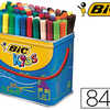 FEUTRE BIC KIDS VISA COLORIAGE ENCRE LAVABLE CAPUCHON VENTILA POINTE BLOQUAE ULTRA-RASISTANTE POT 84 UNITAS