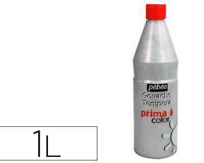 gouache-pabao-primacolor-liqui-de-inodore-onctueuse-application-facile-coloris-argent-flacon-1000ml