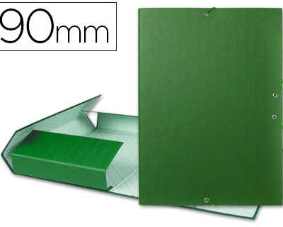 bo-te-classement-carton-liderpapel-1-9mm-projets-paper-coat-250x350mm-documents-a4-dos-90mm-coloris-vert