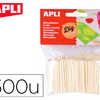 BÂTON EN BOIS MINI APLI SACHET DE 500 UNITÉS