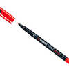 STYLO-FEUTRE STABILO OHP PEN P ERMANENT POINTE EXTRA FINE 0.4MM ENCRE INDALABILE MULTI-SUPPORTS AGRAFE COLORIS ROUGE