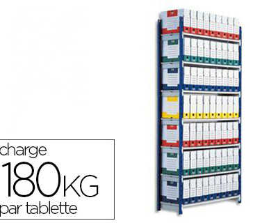 atagere-paperflow-rang-aco-ala-ments-dapart-acier-rasistant-charge-180kg-tablette-5-tablettes-200x100x35cm