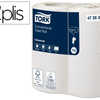 PAPIER TOILETTE TORK OUATE CEL LULOSE FIBRES RECYCLAES GAUFFRAGE DOUBLE APAISSEUR PAQUET 4 ROULEAUX 198F