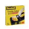 RUBAN ADHASIF SCOTCH DOUBLE FA CE 665 SANS INTERCALAIRE 19MMX33M