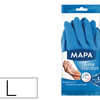 GANT MAPA GROS TRAVAUX LATEX NATUREL PROTECTION PRODUITS MÉNAGERS AGRESSIFS EXTÉRIEUR RENFORCÉ TAILLE L LOT 2 GANTS