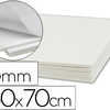 CARTON PLUME LIDERPAPEL ADHASI F 50X70CM APAISSEUR 5MM UNICOLORE BLANC