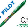 ROLLER PILOT FRIXION BALL MIKA ÉDITION LIMITÉE LUNETTES ÉCRITURE MOYENNE 0.5MM ENCRE EFFAÇABLE GRIP COULEUR VERT