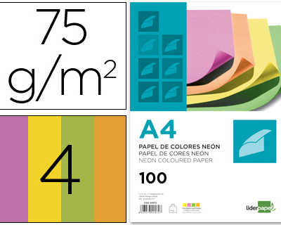 papier-couleur-naon-liderpapel-multifonction-a4-75g-4-coloris-assortis-naons-jaune-orange-rose-vert-100f