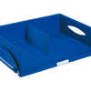 CORBEILLE COURRIER ESSELTE SOR TY JUMBO PLASTIQUE INTERCALAIRE CENTRAL AMOVIBLE A3 490X125X385MM COLORIS BLEU